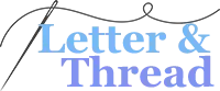 Letter & thread - Handmade Custom Greek Sorority Apparel