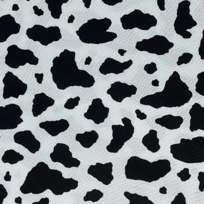 Cow Animal Print Fabric Pattern