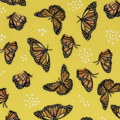 Butterflies Animal Print Fabric Pattern
